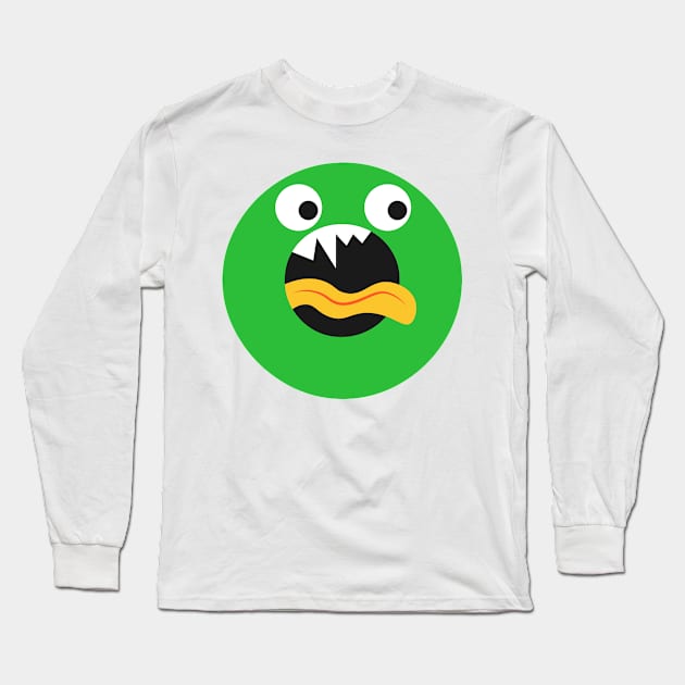 O Letter Long Sleeve T-Shirt by Mako Design 